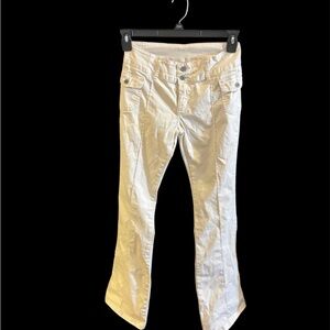 J. GALT  Women's Boot Cut Jeans-cargo pants - Cream